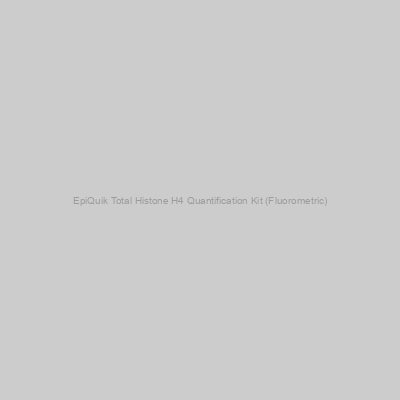 EpiGentek - EpiQuik Total Histone H4 Quantification Kit (Fluorometric)